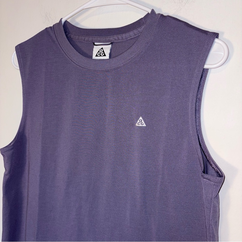 Women's Nike ACG Dri-FIT ADV "Goat Rocks" Sleeveless Tank Top Purple Size M - Picture 5 of 9